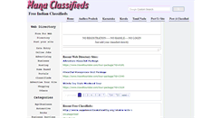 Desktop Screenshot of manaclassifieds.com